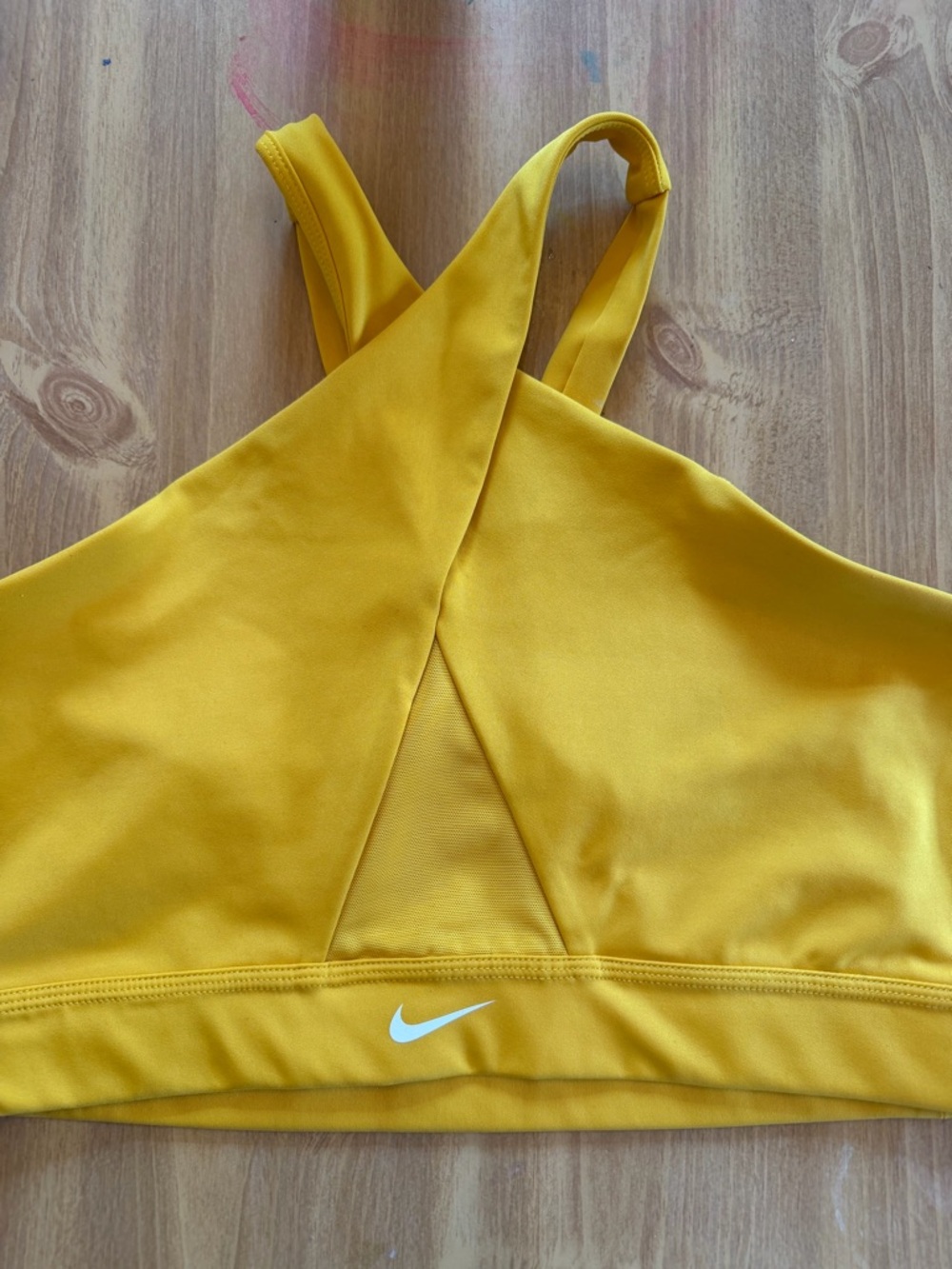 Nike Training Icon Clash Dri-FIT Swoosh Wrap Light-Support Gym Sports Bra Sz XL - Picture 3 of 11